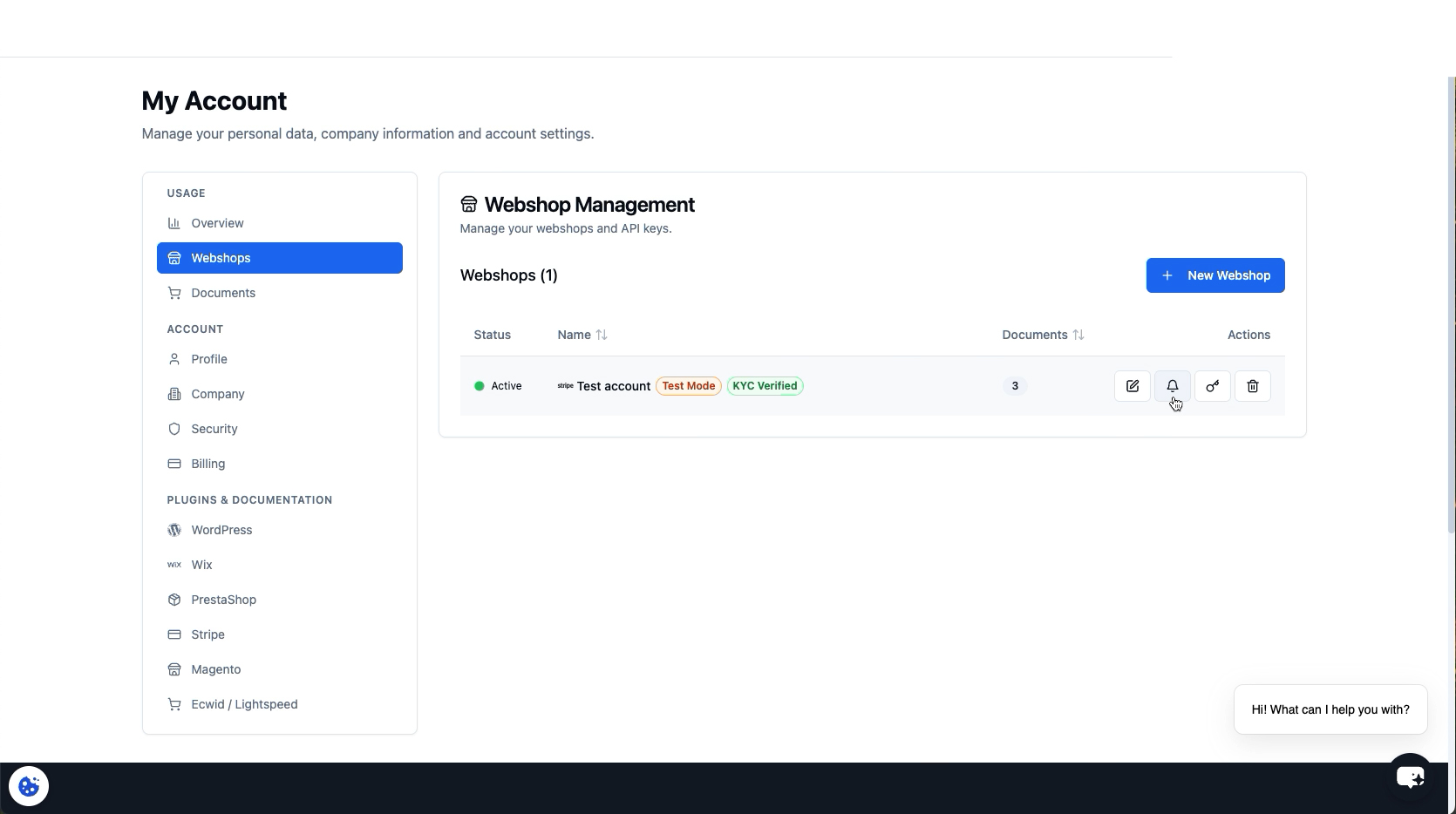 Copiez votre clé API depuis SendPol