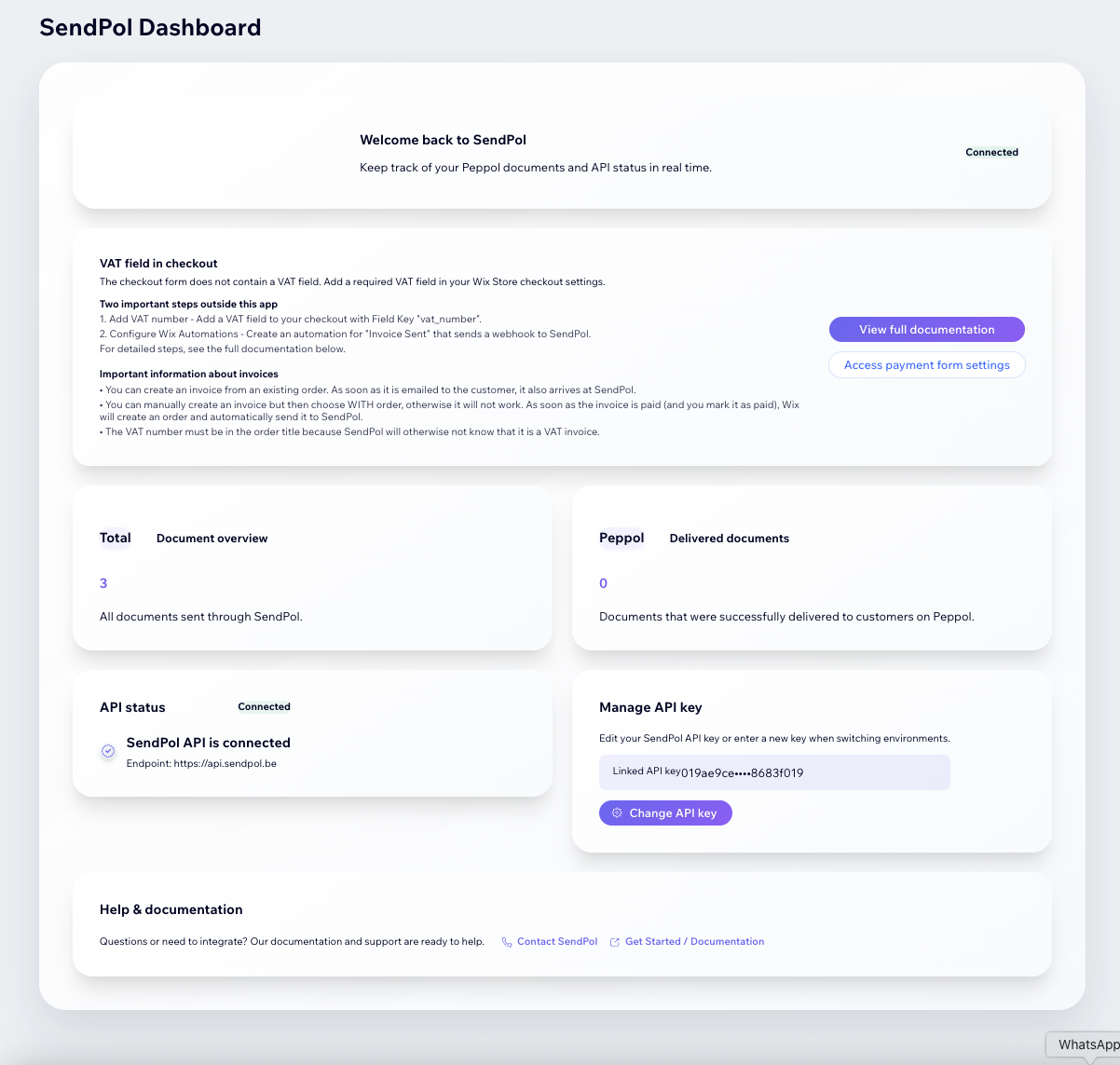 Version 1 — die alte App